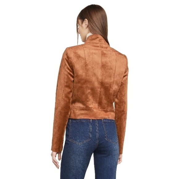 💕BCBGMaxAzria💕 Hansen Faux-Suede Jacket - Picture 6 of 8